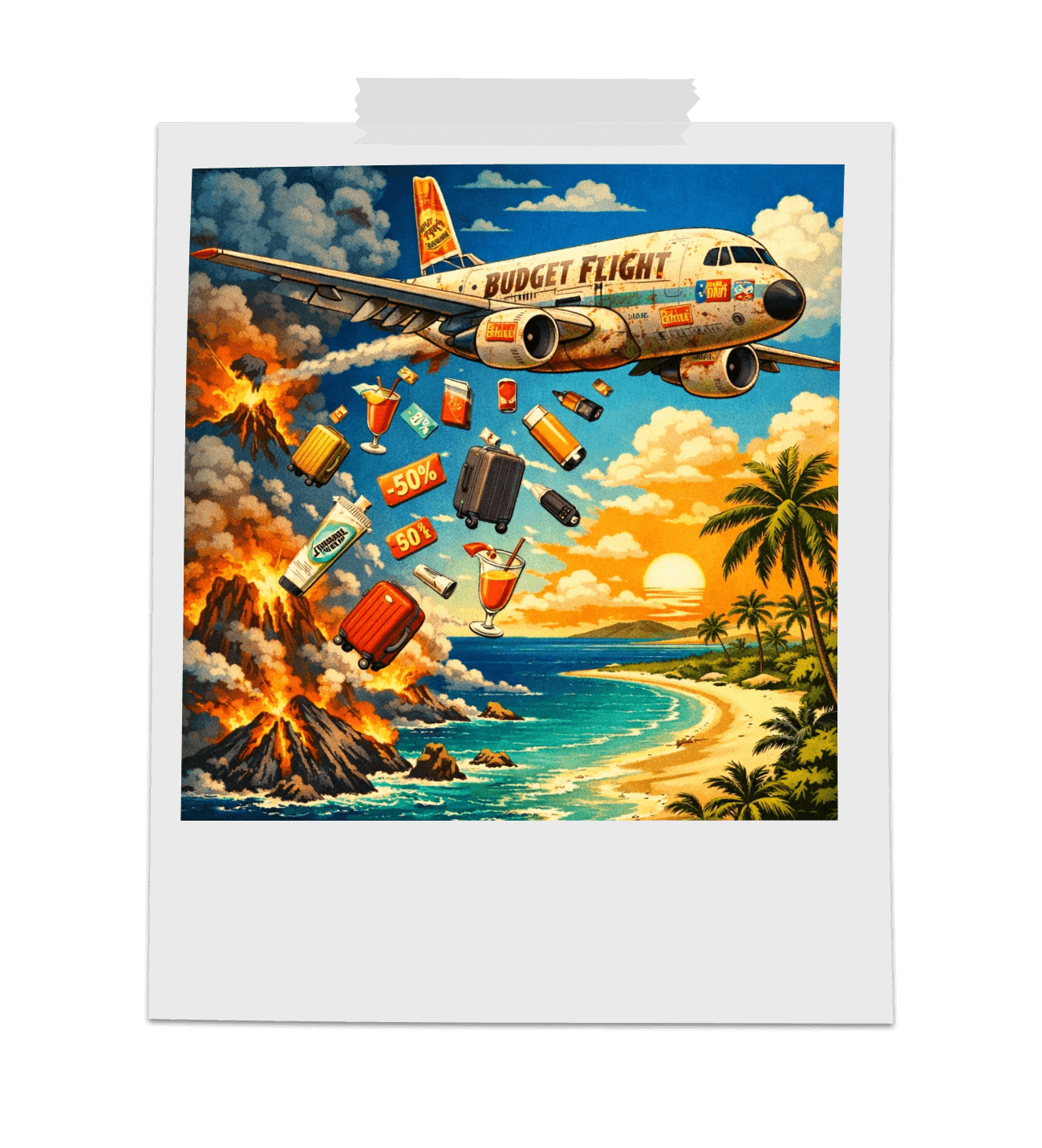 Ugoden let na Bahame ✈️ (z vmesnim bombardiranjem Kanarcev)